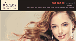 Desktop Screenshot of annassalonelite.com